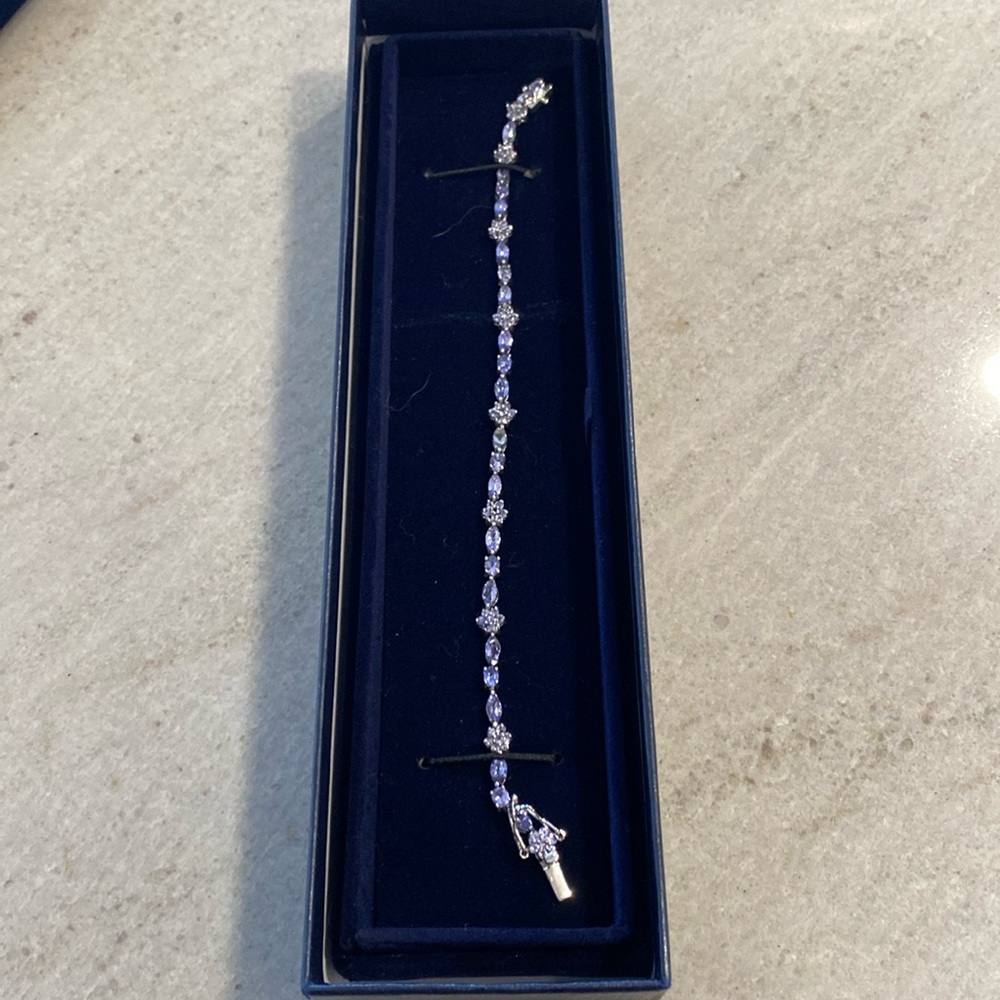 Stauer Merelani Tanzanite Bracelet NIB